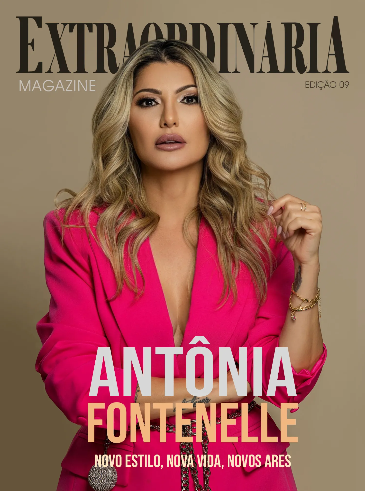 ANTÔNIA FONTENELLE CAPA DA REVISTA EXTRAORDINÁRIA